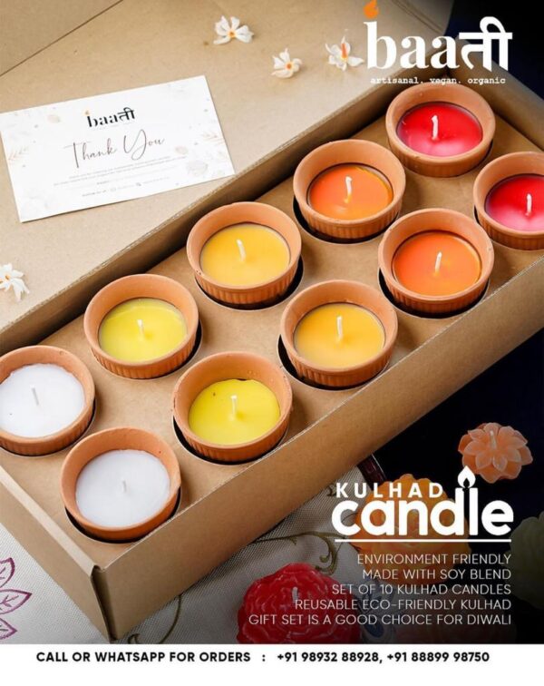Kulhad Candles