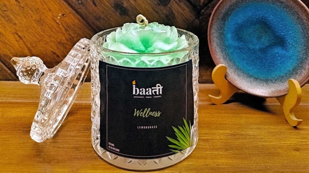 Crystal Container Perfumed Candles